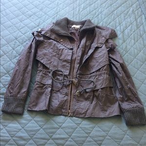 Mur mur parka jacket in gray